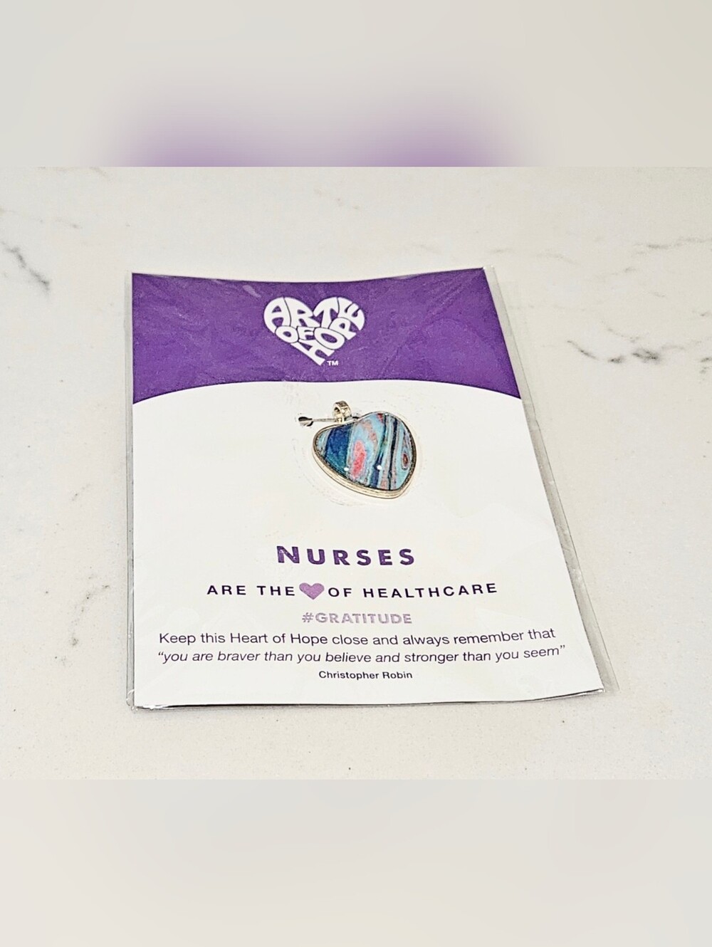 Heart of Hope Pin Nurses